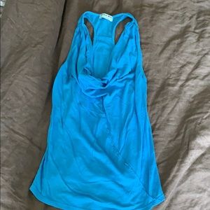 Michael stars draped front racer back tank